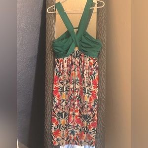 Floral midi dress